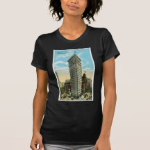 Flat Iron Building. Broadway and Fifth Ave. NYC Tee Shirt