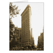 Flat Iron Building Fine Art Photograph Card