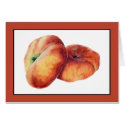Flat Nectarines Card by floatinglemons Flat Nectarines Card