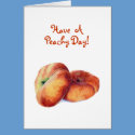 Flat Nectarines Card by floatinglemons Flat Nectarines Card