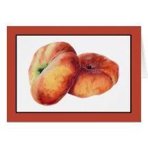 Flat Nectarines Card