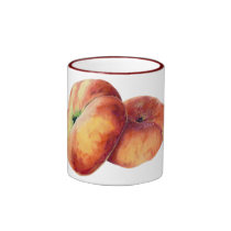 Flat Nectarines Mug mugs
