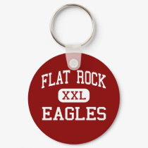 Flat Rock - Eagles - Middle - Tyrone Georgia keychains by customteamsportswear Flat Rock - Eagles - Middle - Tyrone Georgia keychains