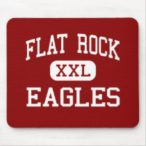 Flat Rock - Eagles - Middle - Tyrone Georgia mousepads by customteamsportswear Flat Rock - Eagles - Middle - Tyrone Georgia mousepads