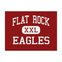 Flat Rock - Eagles - Middle - Tyrone Georgia postcards by customteamsportswear Flat Rock - Eagles - Middle - Tyrone Georgia postcards