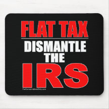 Flat Tax - Dismantle the IRS Mousepads