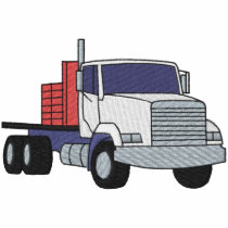 Flatbed Tandem embroidered shirts by ZazzleEmbroidery Flatbed Tandem embroidered shirts
