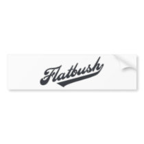 Flatbush bumper stickers