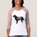 Ladies 3/4 Sleeve Raglan (Fitted)