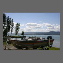Flathead Lake Summer posters
