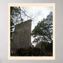 Flatiron Building from Madison Square Park Canvas Print