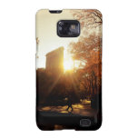 Flatiron Building Sunset in New York City Samsung Galaxy SII Case