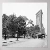 Flatiron from 5th: 1906 posters