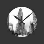 Flatiron Photo Clock wall clocks