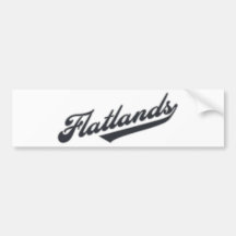 Flatlands Bumper Sticker
