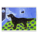 Flattie senses smiling moon card