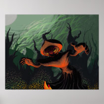 flatwoods, monster, creature, bigfoot, beast, urban, legend, myth, artsprojekt, homotherm, Community (ecology), homoiotherm, coastal plain, ectotherm, wildfire, poikilotherm, prescribed fire, pleurodont, Longleaf Pine, creepy-crawly, homeotherm, Serenoa, acrodont, Ilex glabra, range animal, Red-cockaded Woodpecker, moulter, Gopherus polyphemus, stayer, Frosted Flatwoods Salamander, molter, Notophthalmus perstriatus, migrator, basal area, varment, overharvesting, pureblood, silvicultural, marine creature, Poster with custom graphic design