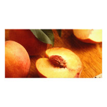 Flavorcrest peaches photo cards