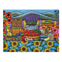 Flavours of Provence Postcard