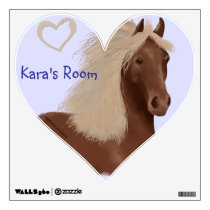Flaxen Horse Love wall decals