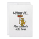 flea markets personalized invitations