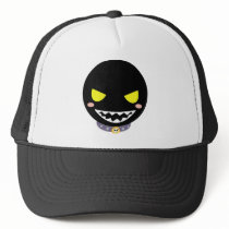 Fleck the Black Ghost Head hats