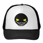 Fleck the Black Ghost Head Mesh Hat