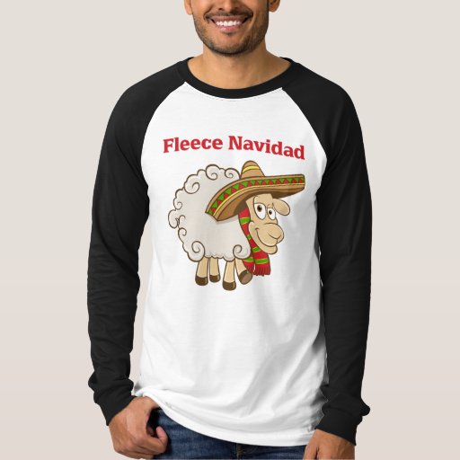 fleece navidad tshirt