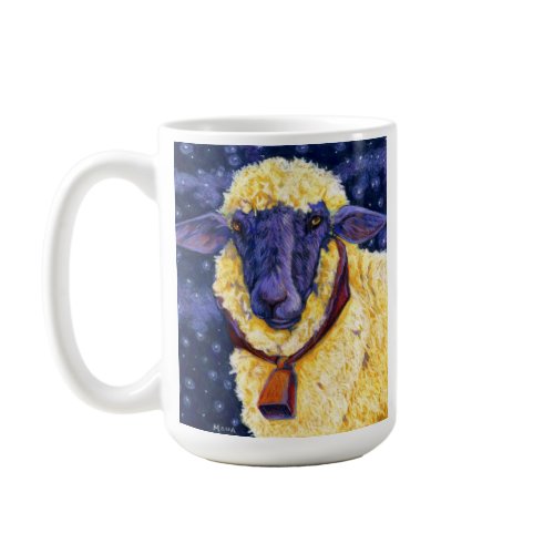 Fleece On Earth - Starry Night Sheep Coffee Mug mug