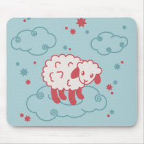 fleecy clouds mousepads by Cheesyb fleecy clouds mousepads