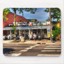 Fleetwood Diner - Ann Arbor, Michigan mousepads by jhoweaa Fleetwood Diner - Ann Arbor, Michigan mousepads