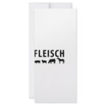 Fleisch icon custom rack cards