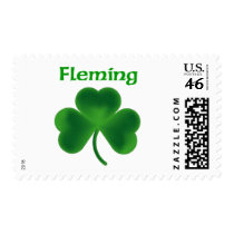 Fleming Shamrock Postage Stamp