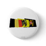 Flemish Brabant Waving Flags Trio Button