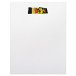 Flemish Brabant Waving Flags Trio Personalized Letterhead