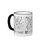 Flemish Giant Rabbit Sketch Mug