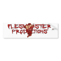 fLeShTwIsTeR Productions - white bumper sticker bumper stickers by fleshtwister fLeShTwIsTeR Productions - white bumper sticker bumper stickers