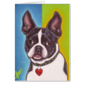 Fletcher the Boston Terrier CARD by wilddogs Fletcher the Boston Terrier CARD
