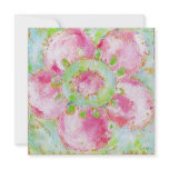 fleur change of address card invites