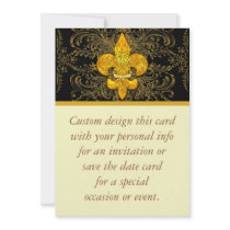 Fleur de Guardian invitations by Fleurishes Fleur de Guardian invitations