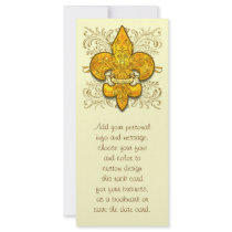 Fleur de Guardian Personalized Rack Card