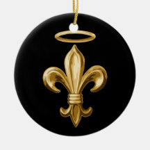 Fleur de Halo Christmas Tree Ornaments