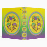 Fleur de Jester 3 Ring Binders