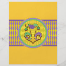 Fleur de Jester Personalized Flyer
