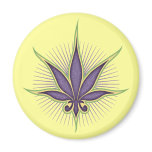 Fleur-de-Leaf Magnet