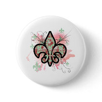 fleur de leis buttons by kwit35 fleur de leis buttons