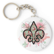fleur de leis keychains