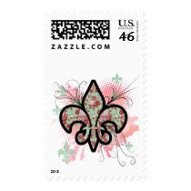 fleur de leis postage