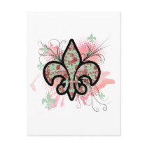 fleur de leis postcards