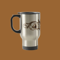 Fleur De Les Western Travel Mug